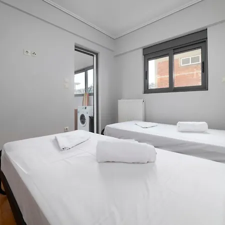 3ba Next To Metro And Center With View Apartment Athens